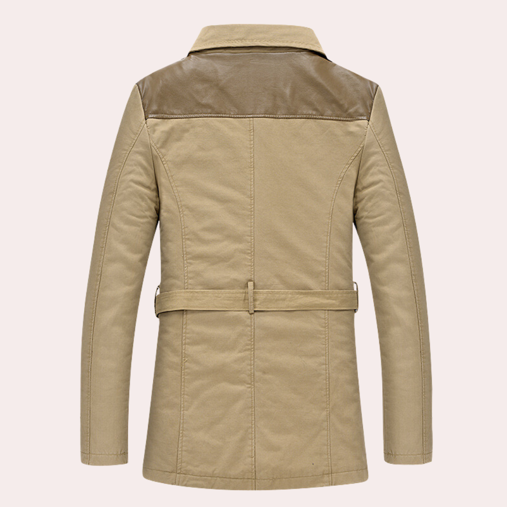 YVAN - Casual Trenchcoat voor Heren