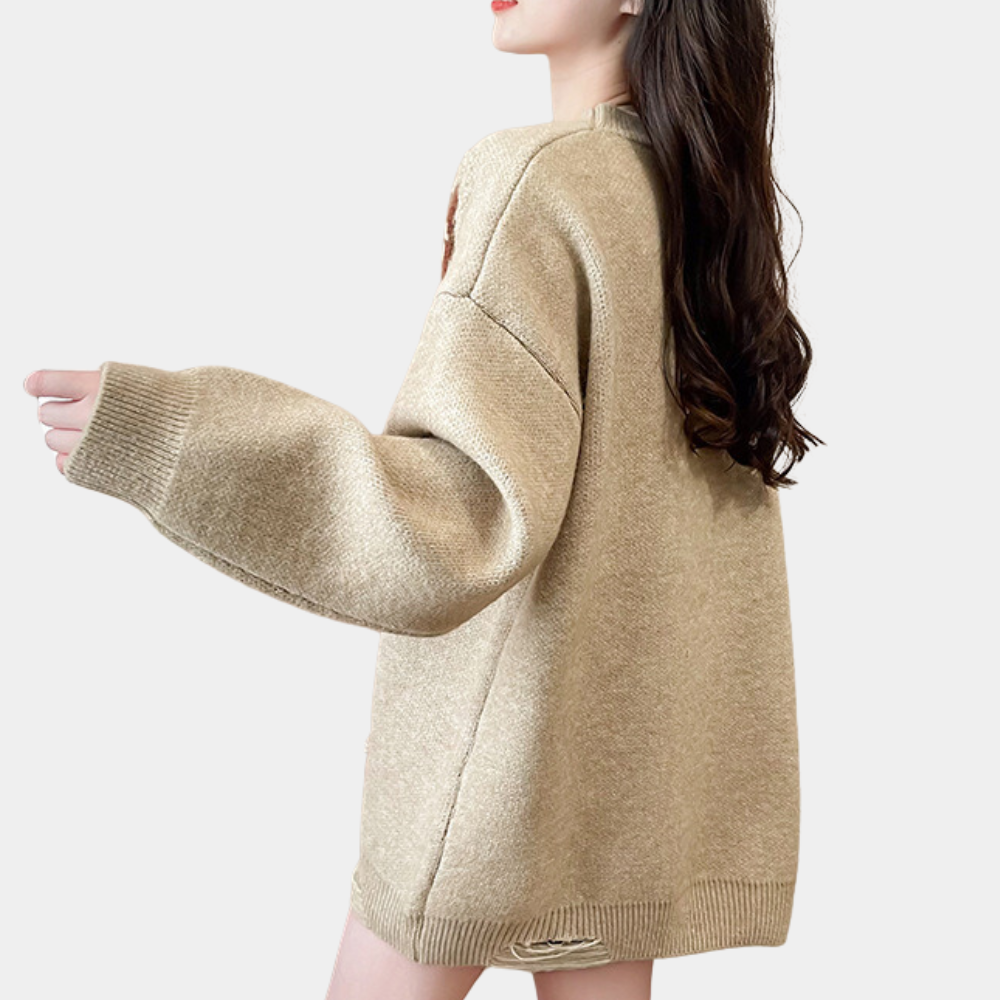 MANUELA - Moderne Oversized Trui voor Dames