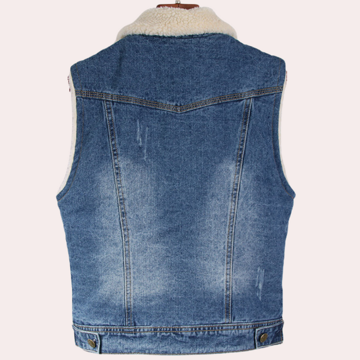 CLAIRE - Trendy Denim Vest voor Dames