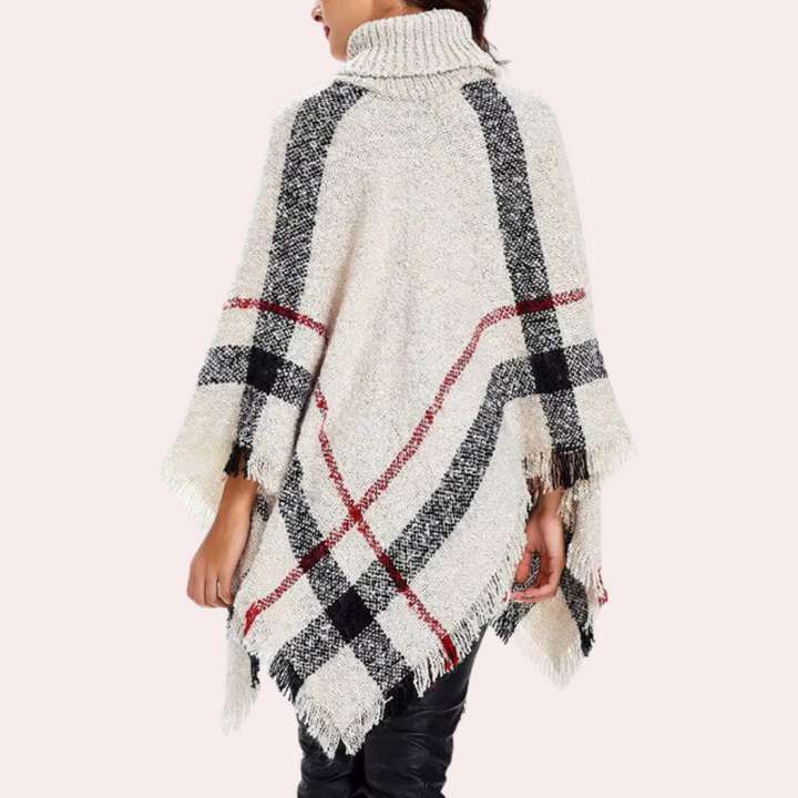 ADIS - Trendy Gebreide Poncho voor Dames