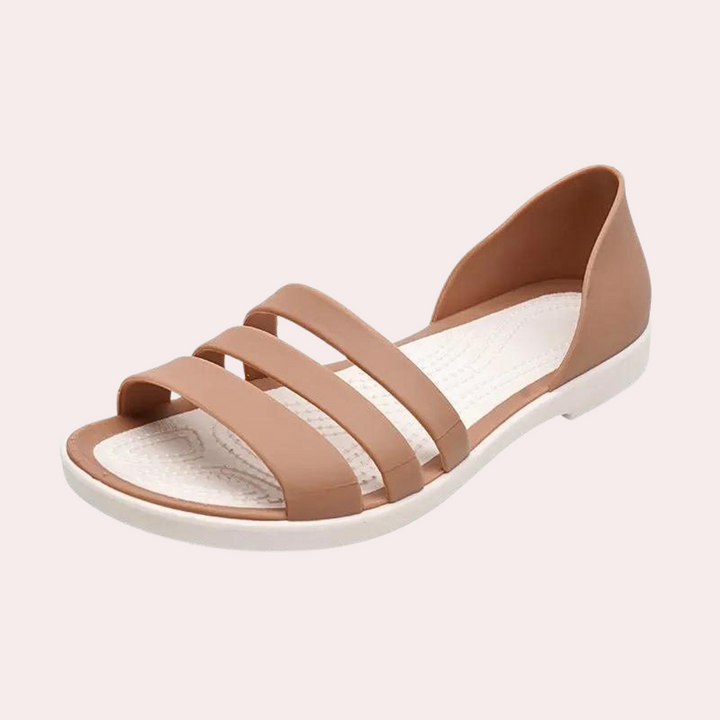 Casual slip-on sandalen voor dames