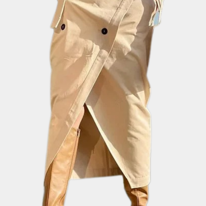 Stijlvolle dames trenchcoat set