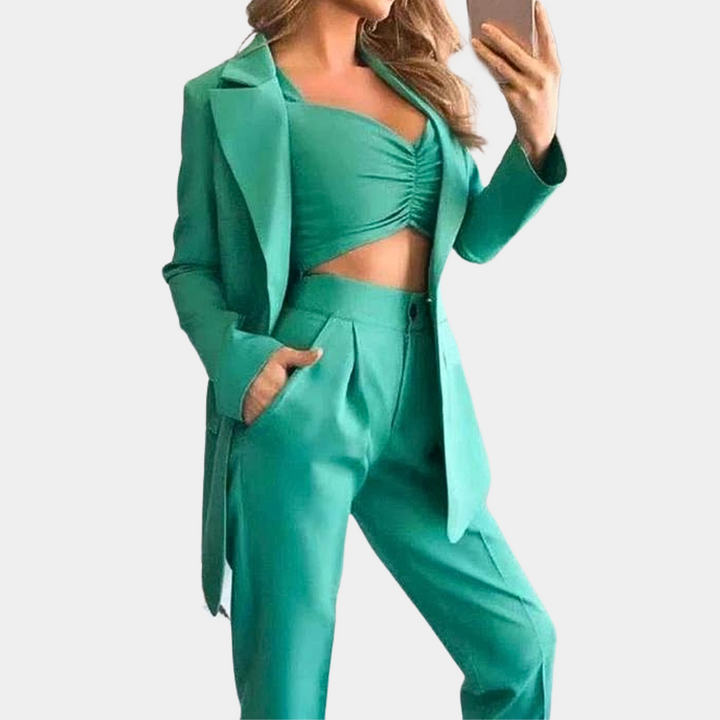 Mela - Luxe 3-delige Blazer Set