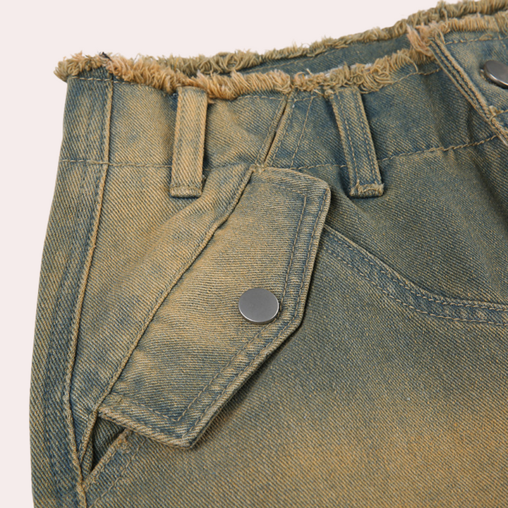 Oversized cargojeans voor dames