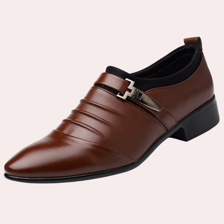 Klassieke business casual herenschoenen