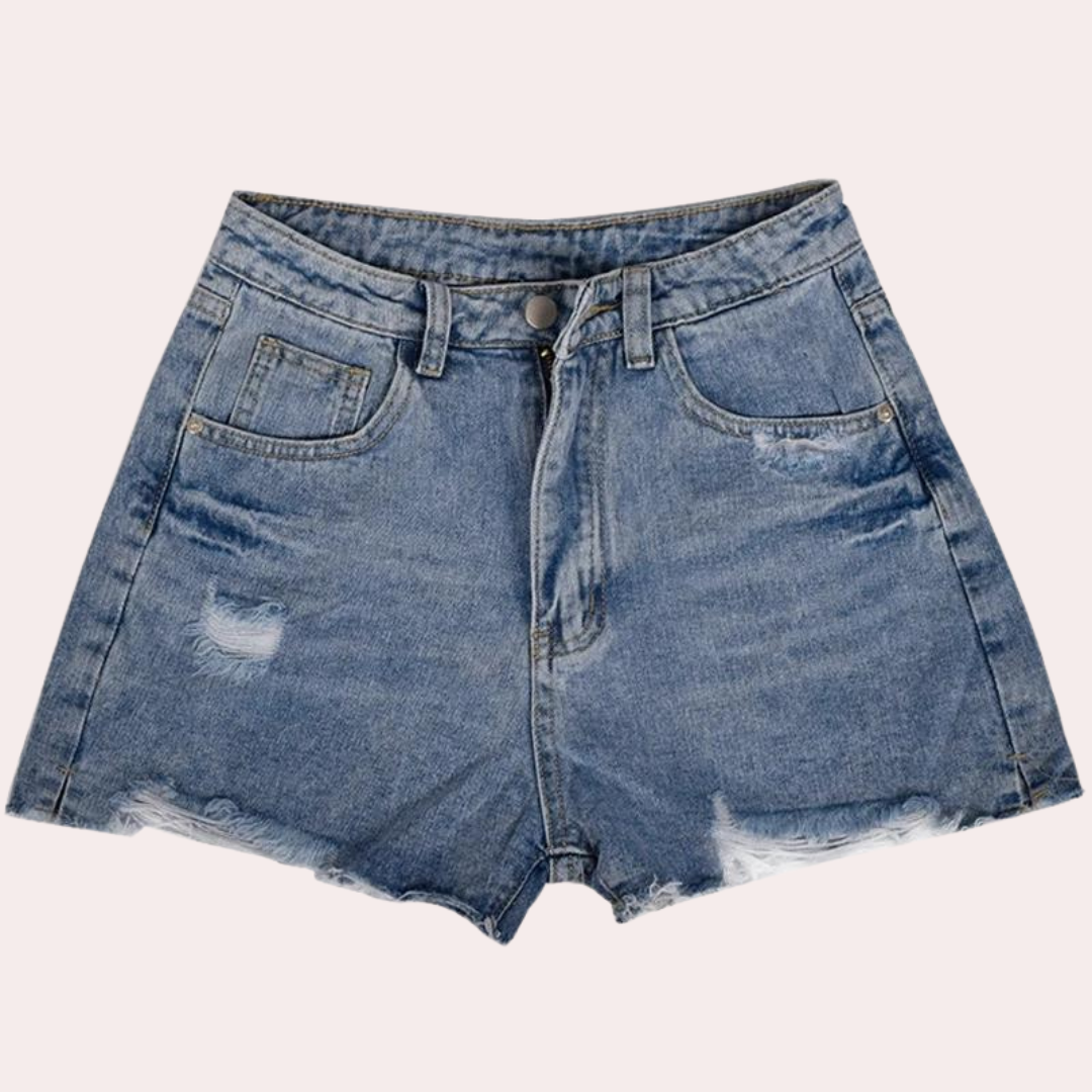 Ondine - Trendy Denim Shorts voor Dames