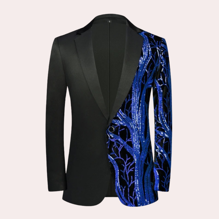 Zacharias - Statement Gedurfde Herenblazer met Unieke Twist