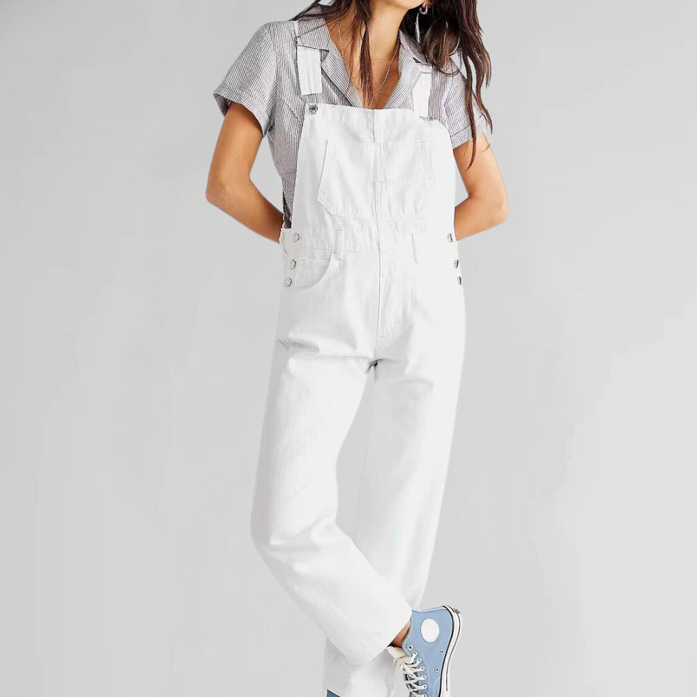 Valeria - Trendy denim jumpsuit voor dames