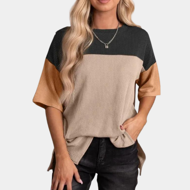 Vanna - Casual Los Fit T-shirt voor Vrouwen