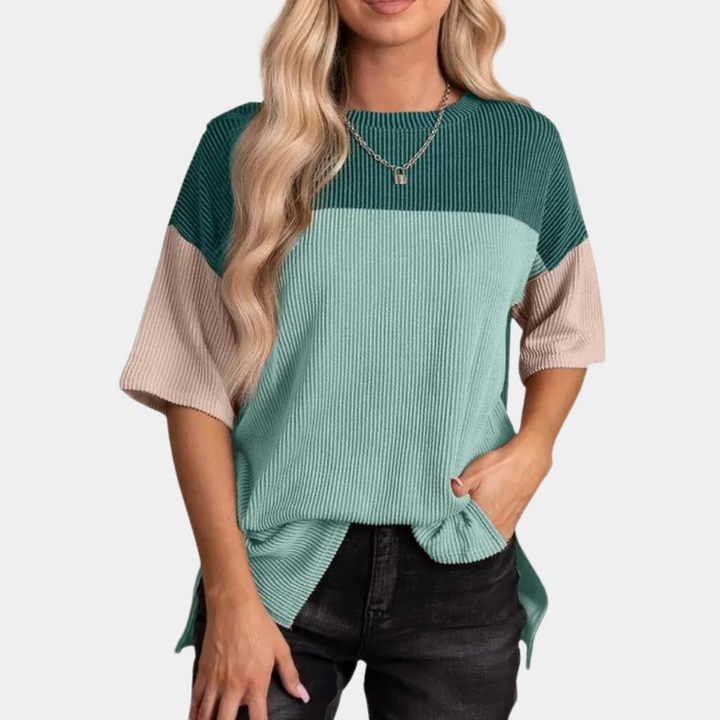 Vanna - Casual Los Fit T-shirt voor Vrouwen