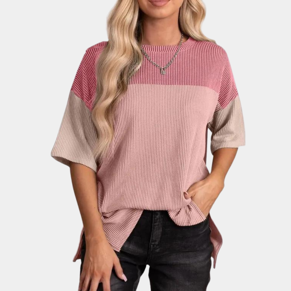 Vanna - Casual Los Fit T-shirt voor Vrouwen