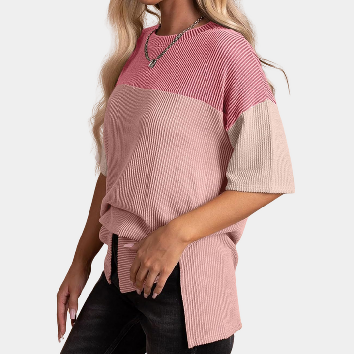 Vanna - Casual Los Fit T-shirt voor Vrouwen