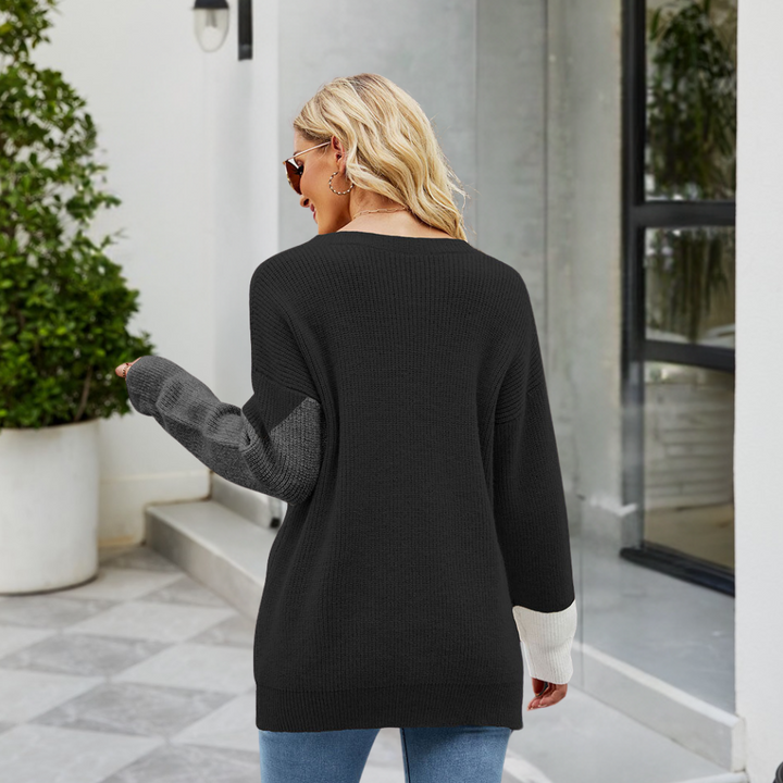 Cristina - Stijlvolle Casual Gebreide Sweater voor Vrouwen