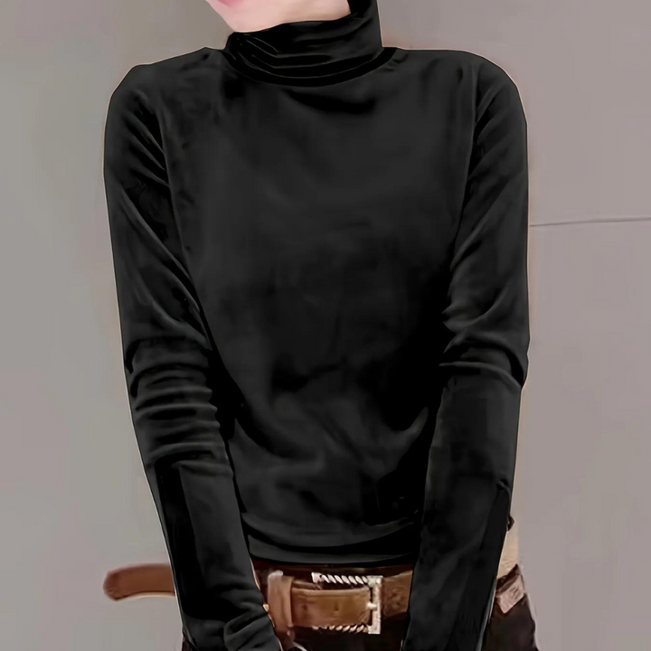 Rosina - Comfortabel Vrouwen Turtleneck T-shirt