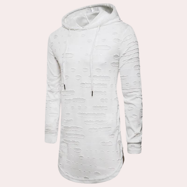 Pompiliu - Klassieke Casual Hooded Knit voor Hem