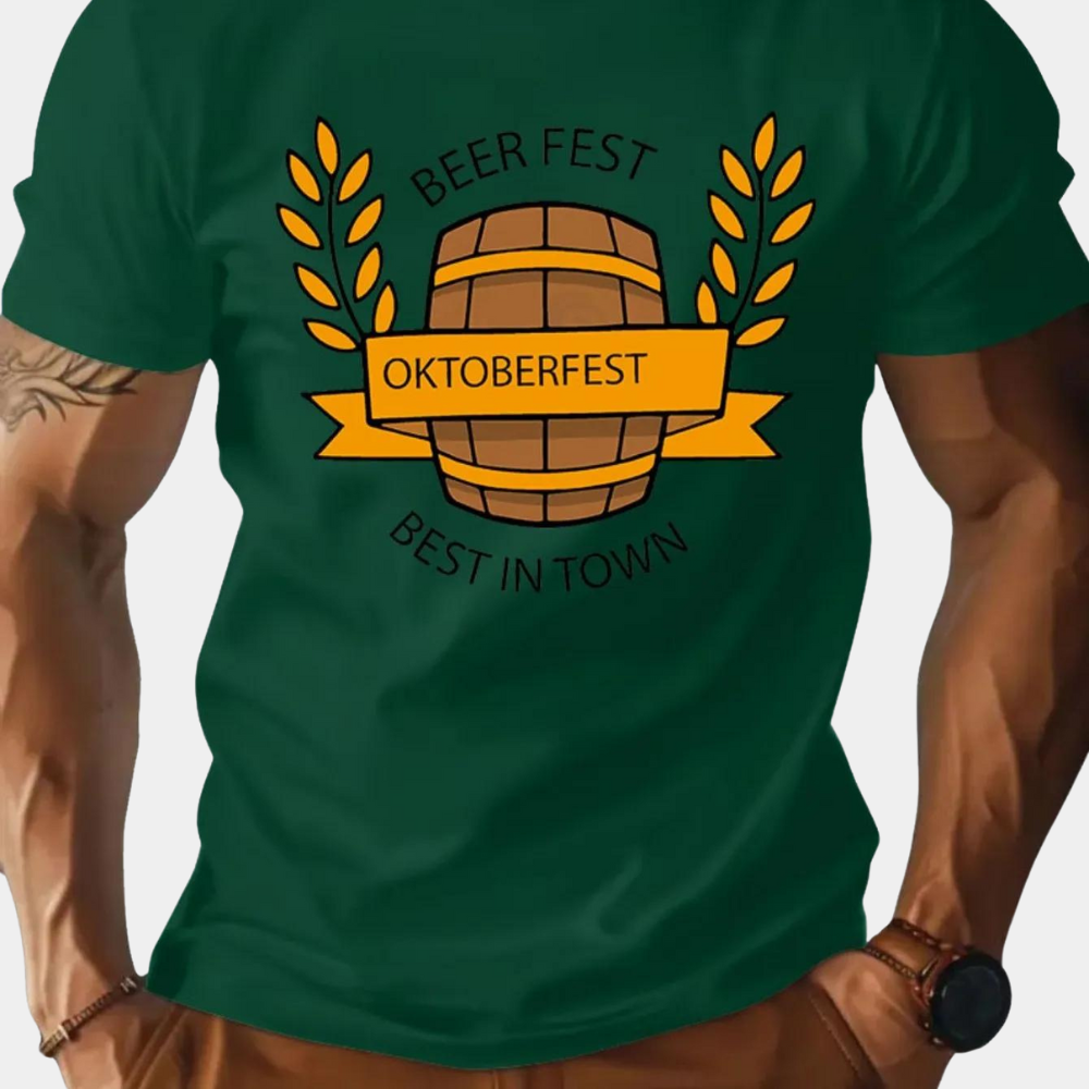 Aleksei - Oktoberfest T-shirt voor Heren