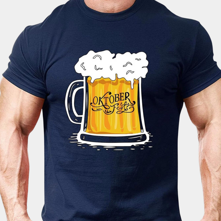 Jasper - Stijlvol Oktoberfest T-shirt voor heren