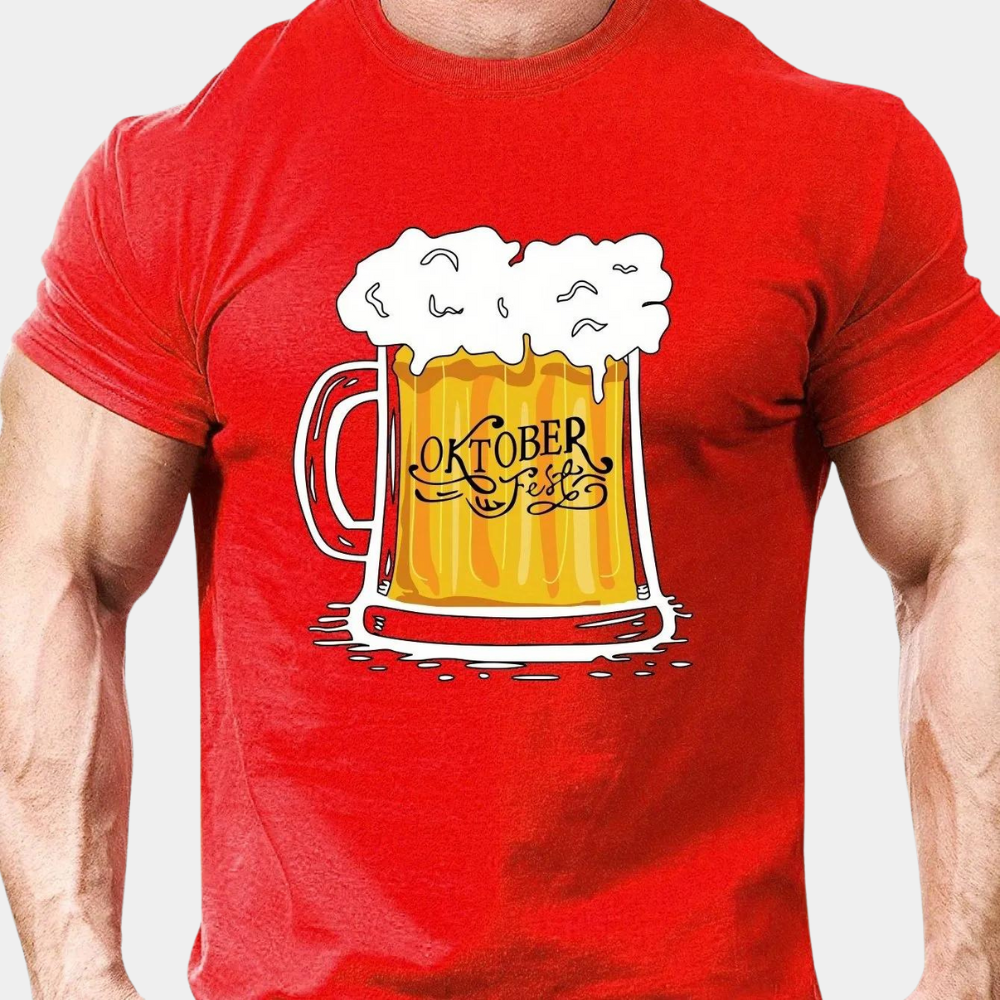 Jasper - Stijlvol Oktoberfest T-shirt voor heren