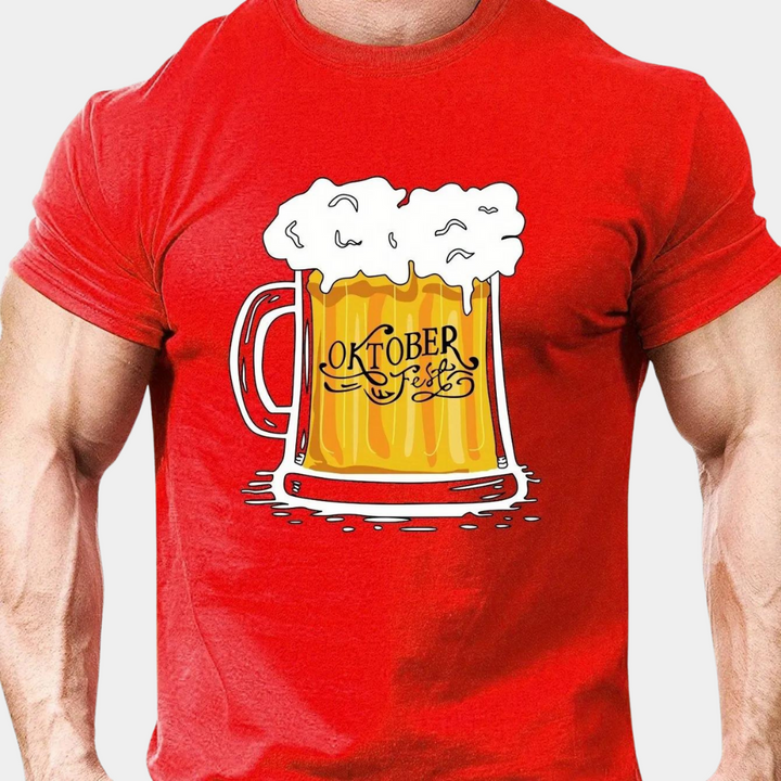 Jasper - Stijlvol Oktoberfest T-shirt voor heren