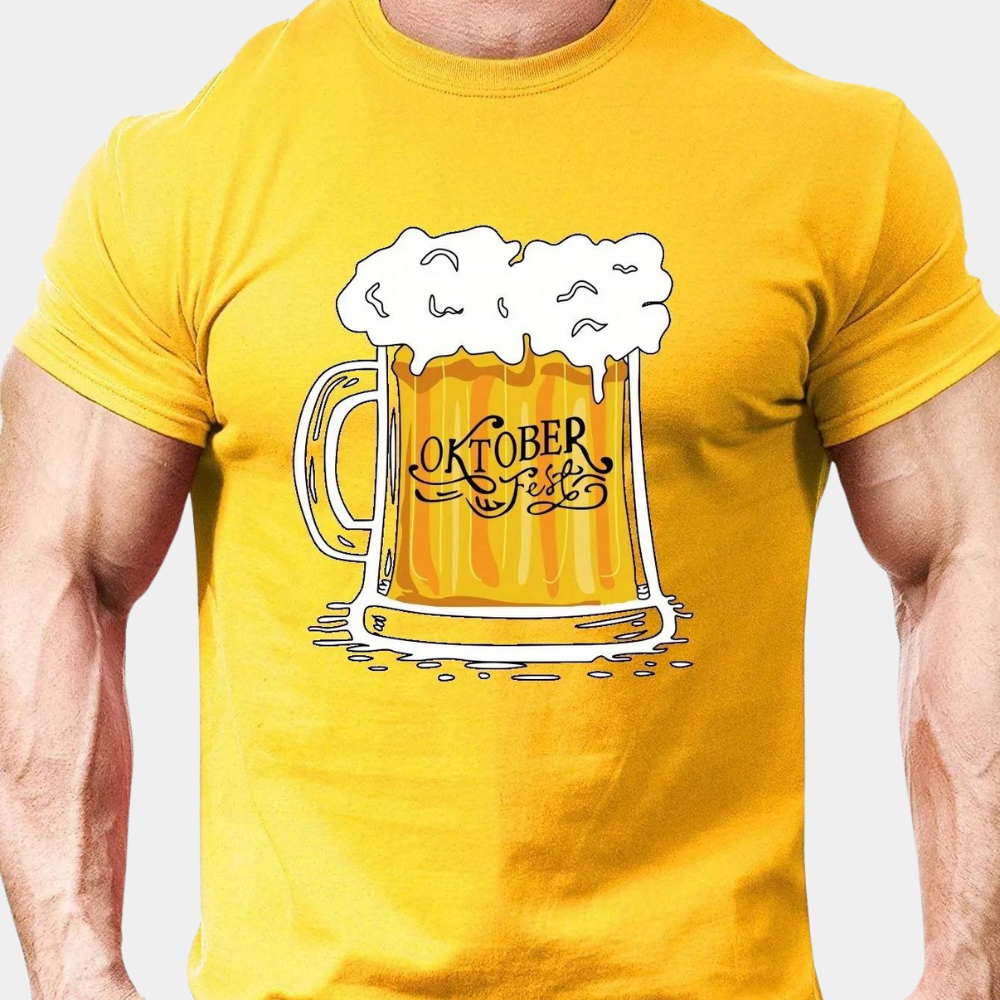 Jasper - Stijlvol Oktoberfest T-shirt voor heren