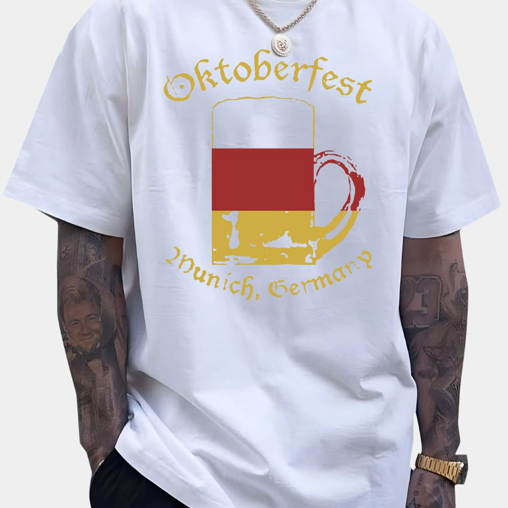 Aleksandr - Oktoberfest Modern Bierpul T-shirt