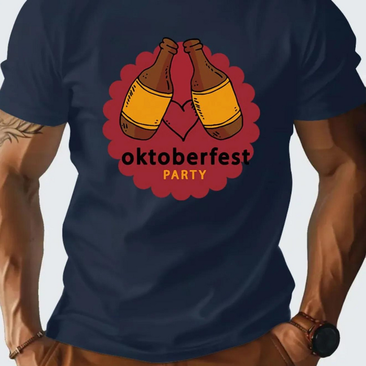 Dominic - Stijlvol en comfortabel Oktoberfest T-shirt voor mannen