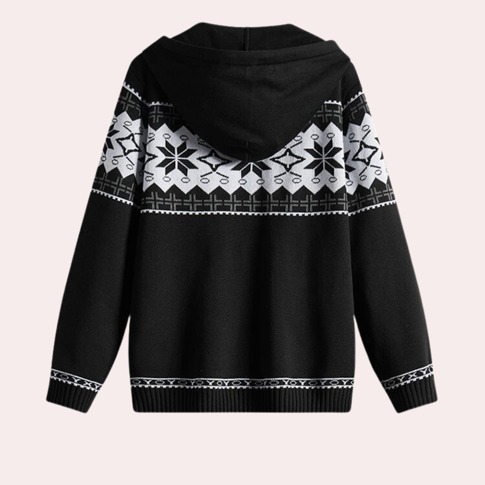 Orvalle - Comfortabele sweater met capuchon voor heren