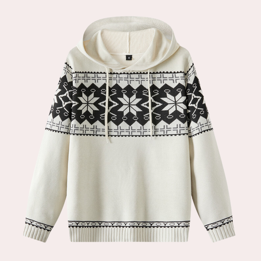 Orvalle - Comfortabele sweater met capuchon voor heren