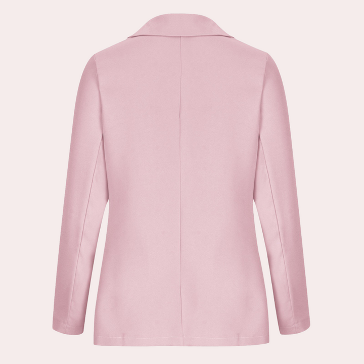 Nastya - Minimalistische effen blazer voor dames