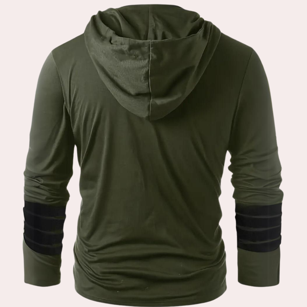 Gusztav - Mannen Casual Coole Verstelbare Hoodie