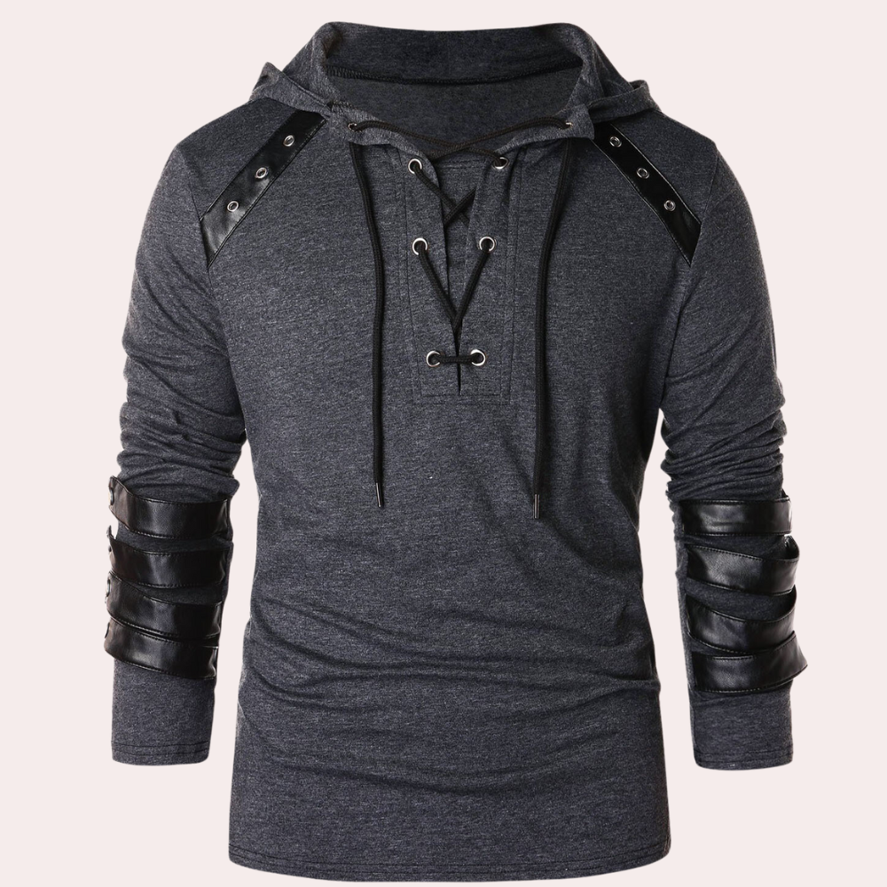 Gusztav - Mannen Casual Coole Verstelbare Hoodie