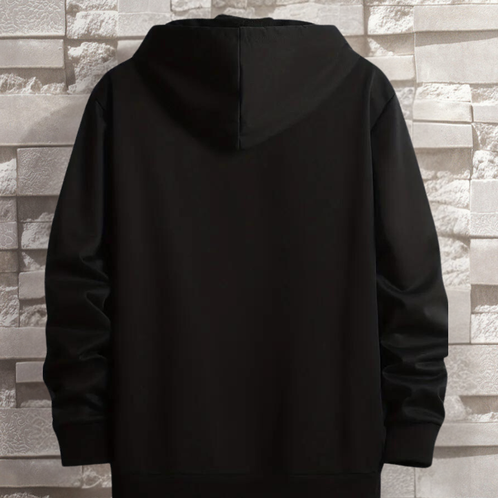 Lorand - Comfortabele Hoodie met rits voor heren