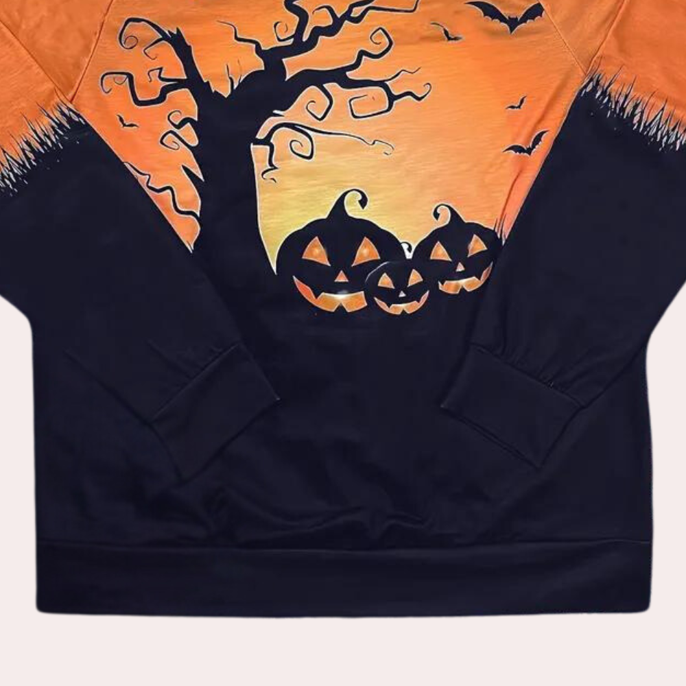 Elza - Halloween sweatshirt voor dames