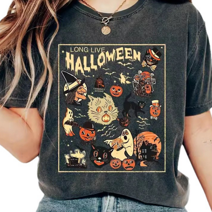 Jazmina - Casual Halloween T-shirt voor dames