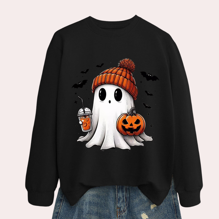 Cintia - Griezelig Halloween Sweatshirt voor Vrouwen