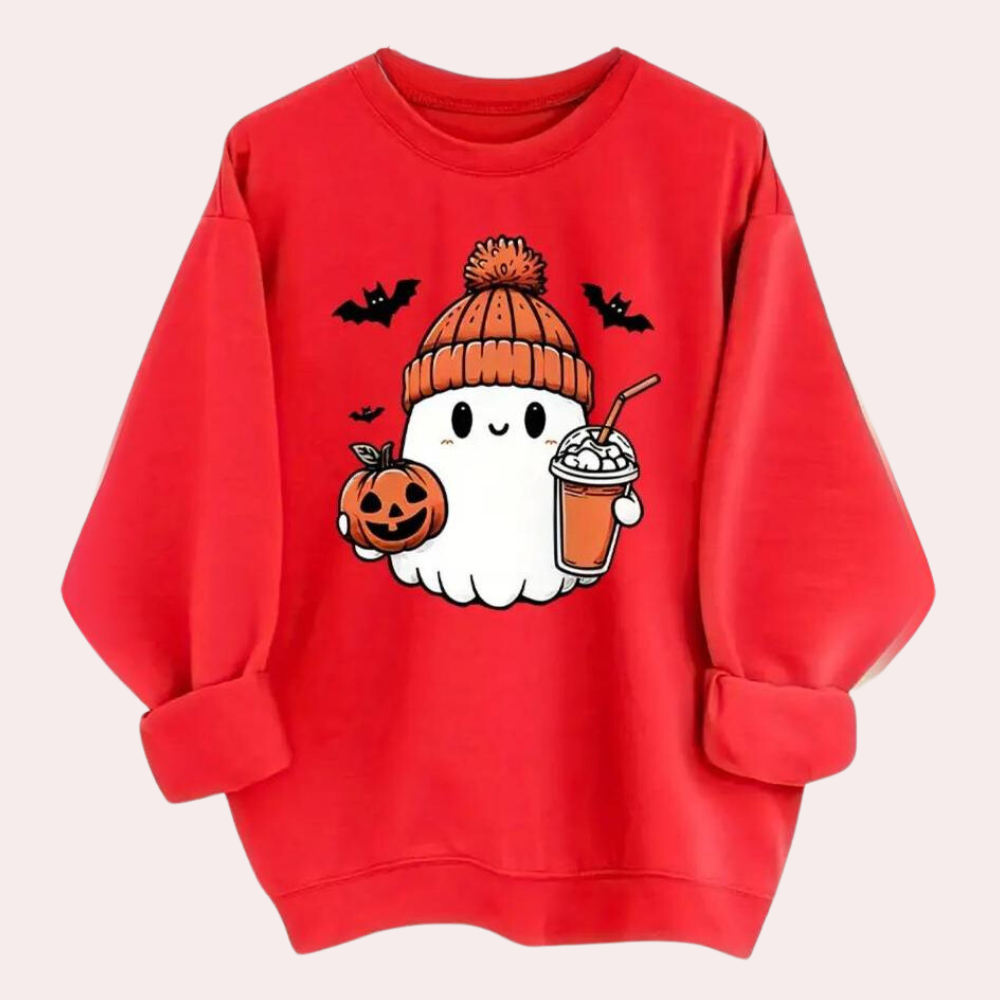 Dominika - Spooky Charm Dames Sweatshirt