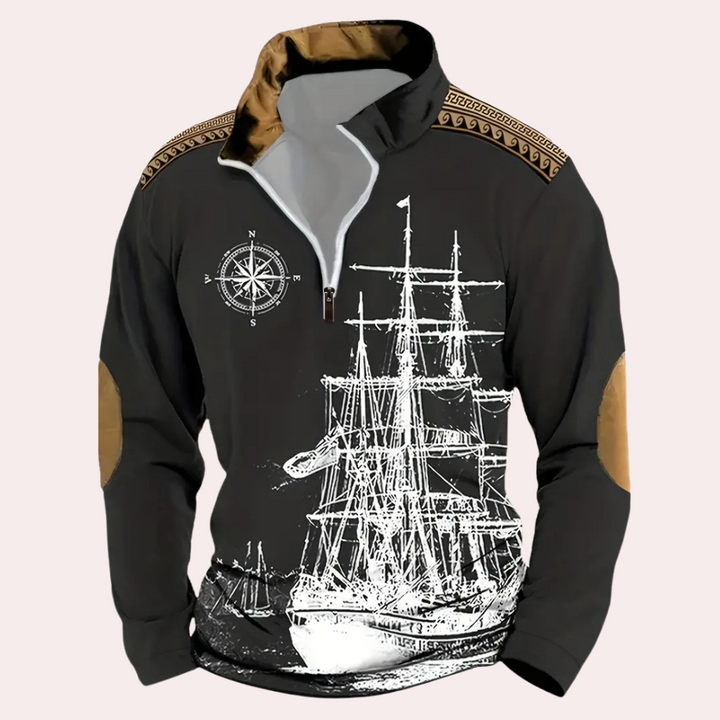 GERALD - Klassiek Sweatshirt voor Heren