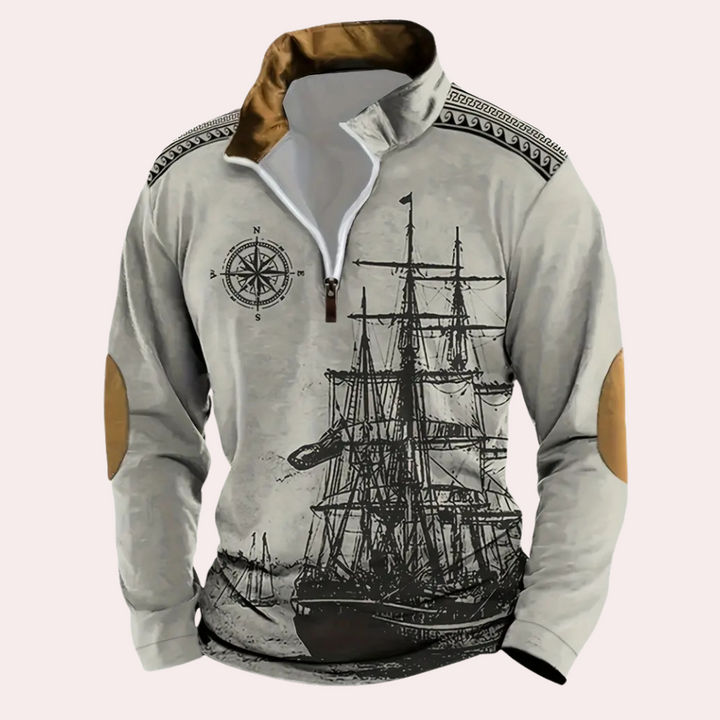 GERALD - Klassiek Sweatshirt voor Heren