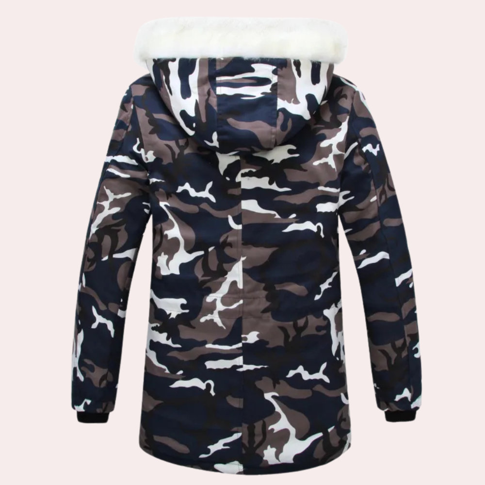 SCOTT - Trendy Camouflage Jas met Kap voor Heren