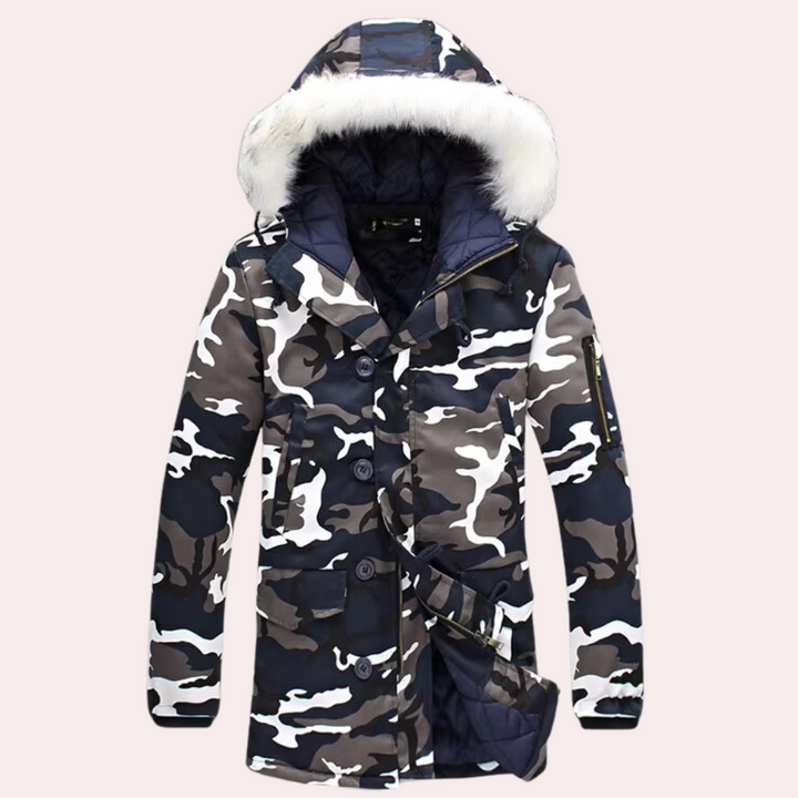 SCOTT - Trendy Camouflage Jas met Kap voor Heren