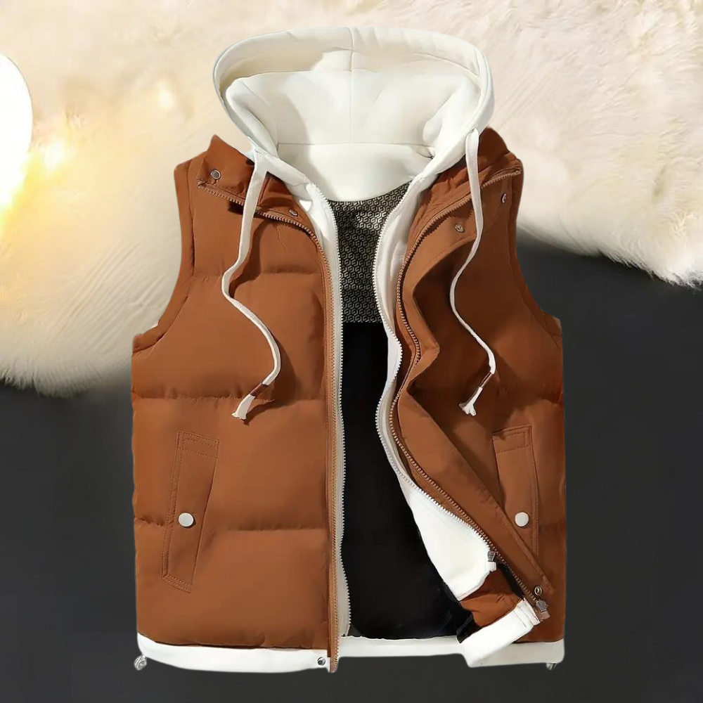 FRANK - Casual Capuchon Vest voor Heren