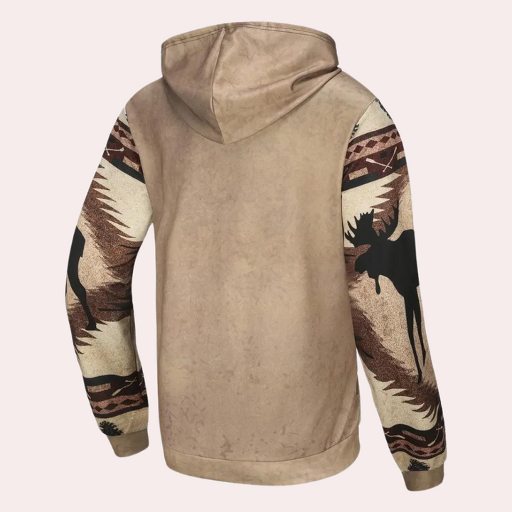 LOGAN - Casual Sweatshirt met Kap voor Heren