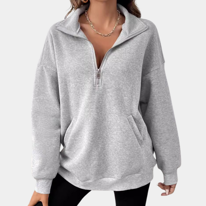 AMANDA - Luxe Winter Sweatshirt voor Dames