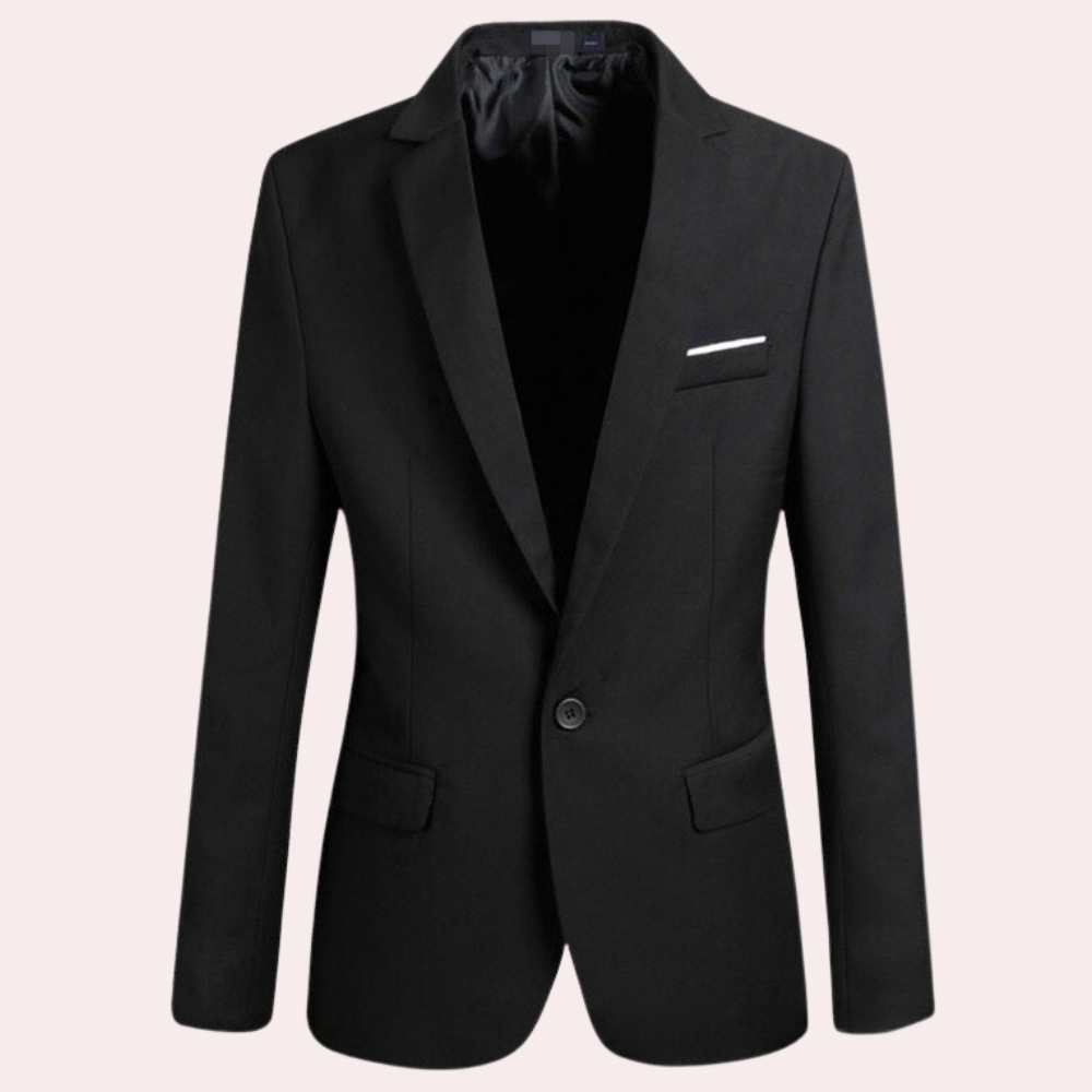 Zwarte blazer heren