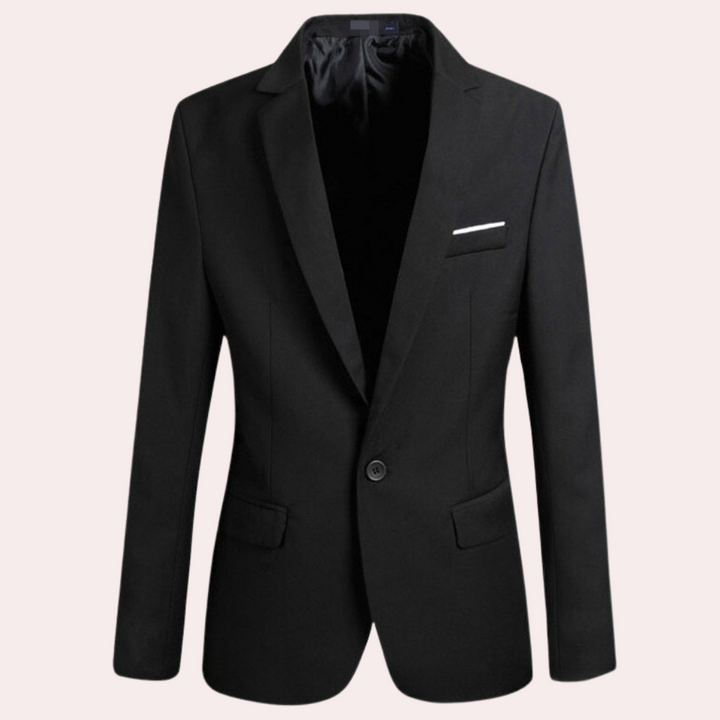 Zwarte blazer heren