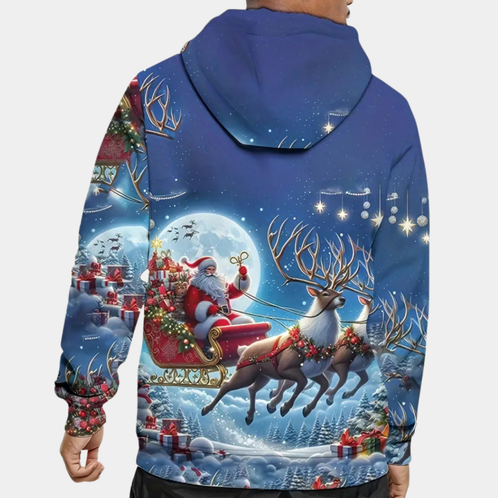 NIKLAUS - Comfortabele Kerst Hoodie voor Heren