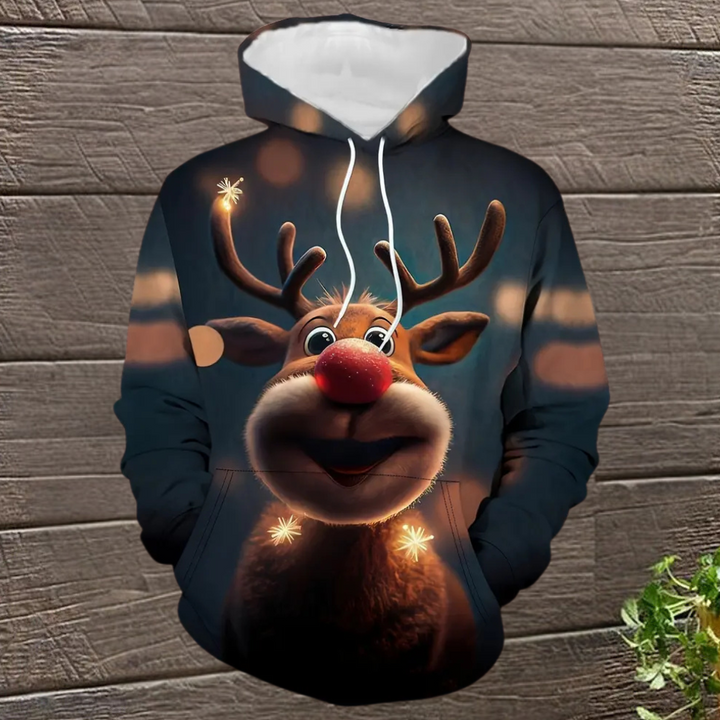 LOBO - Geraffineerd Kerst Sweatshirt voor Heren