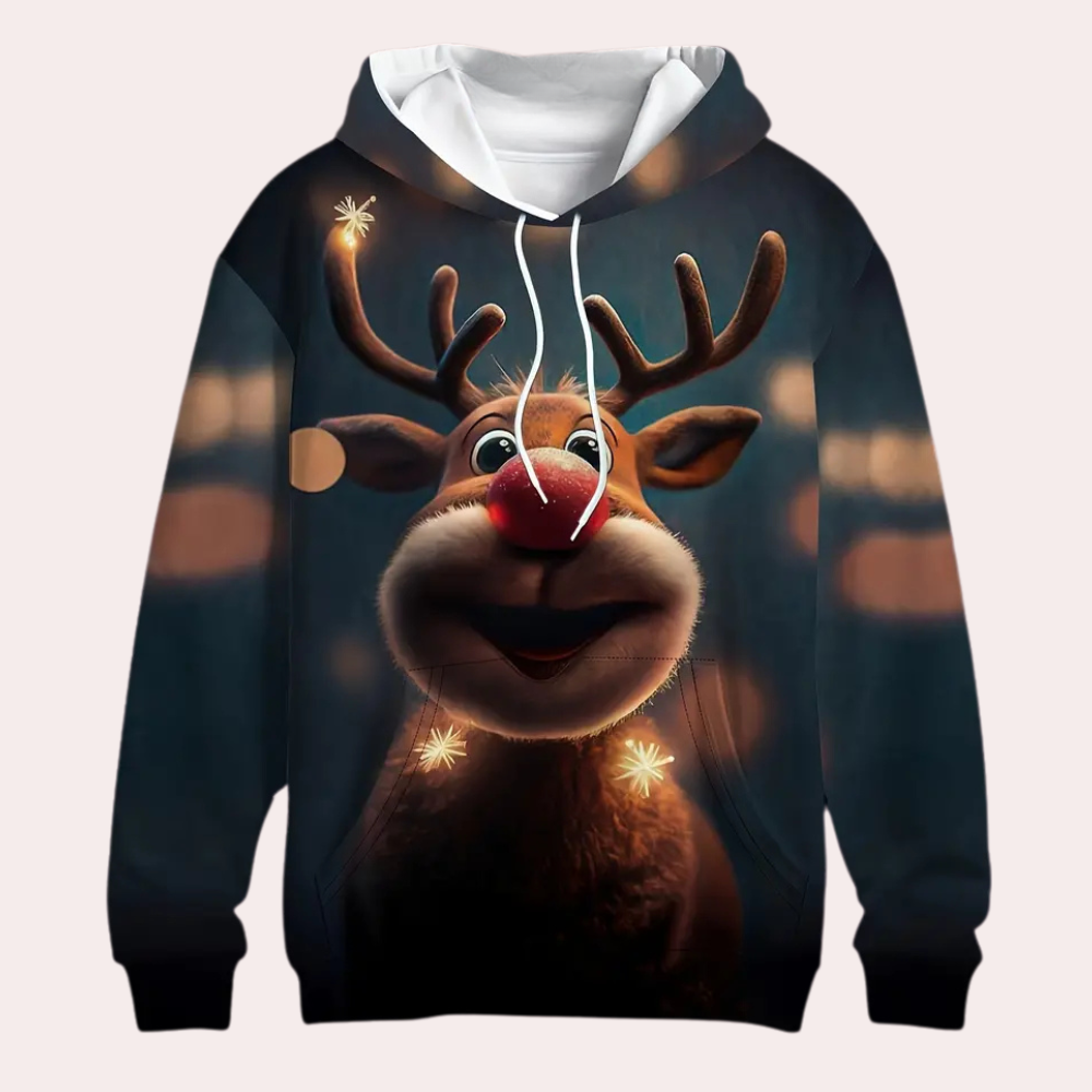 LOBO - Geraffineerd Kerst Sweatshirt voor Heren