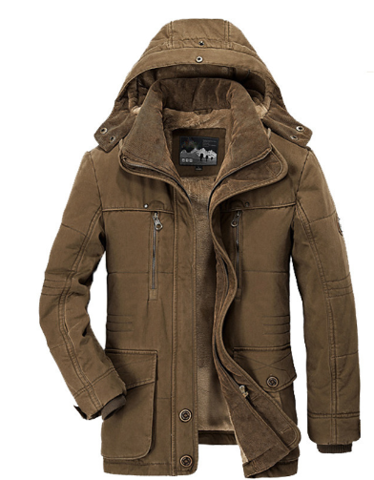 Colton - Winterjas heren met fleece