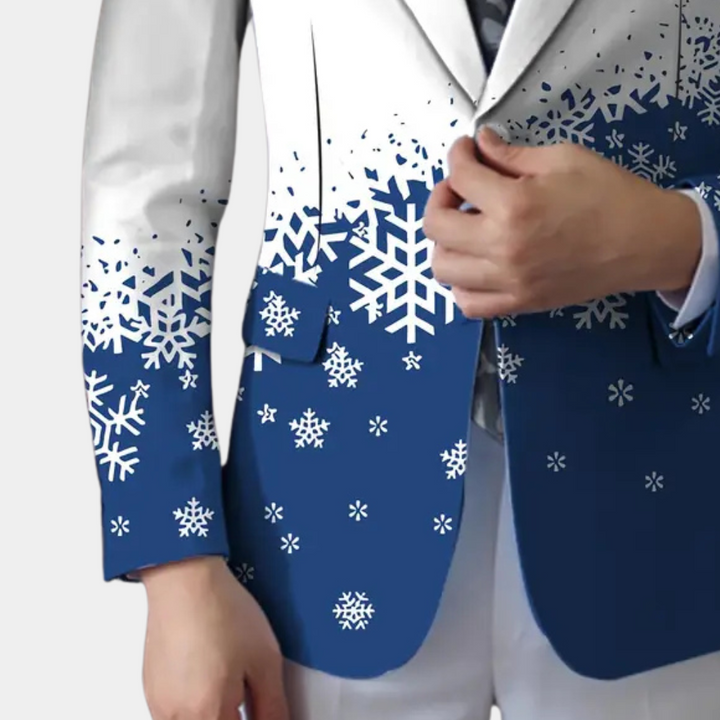 BENITO - Trendy Kerstblazer voor Heren